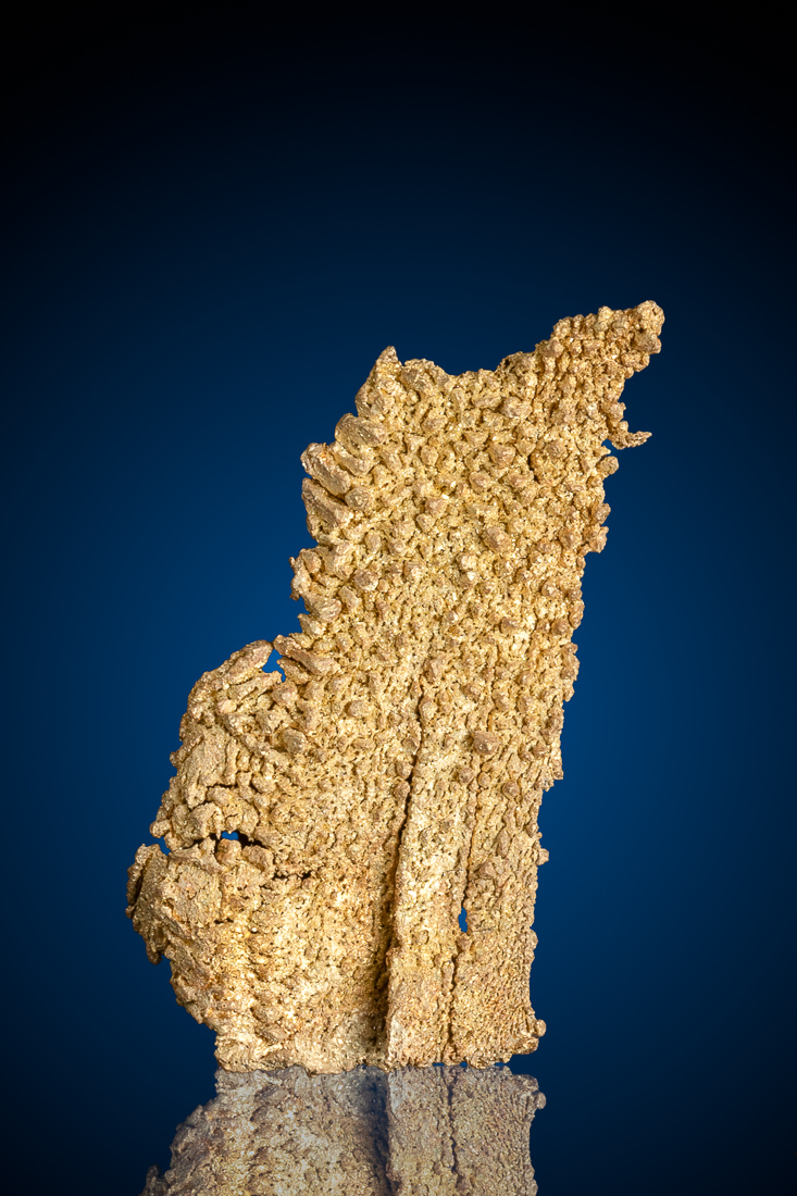 (image for) Gorgeous, Architectural Natural Gold Nugget - Round Mountain, NV - 2.65 grams